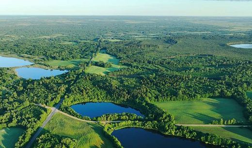 Recharged groundwater in a natural basin.